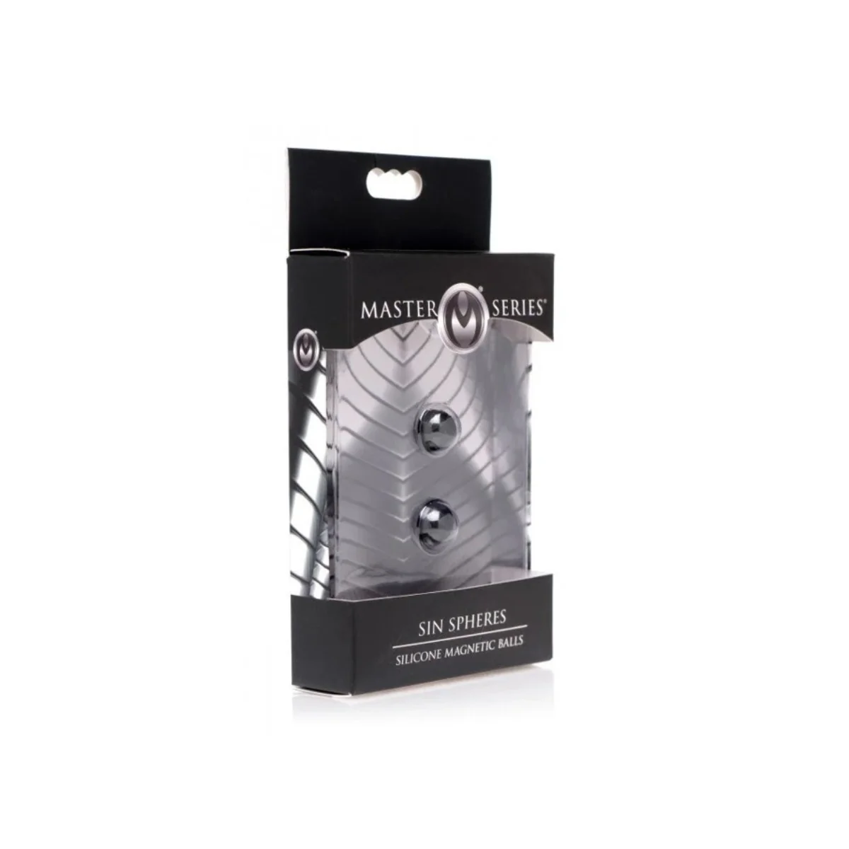 Master Series Sin Spheres Silicone Magnetic Balls Black - Image 2