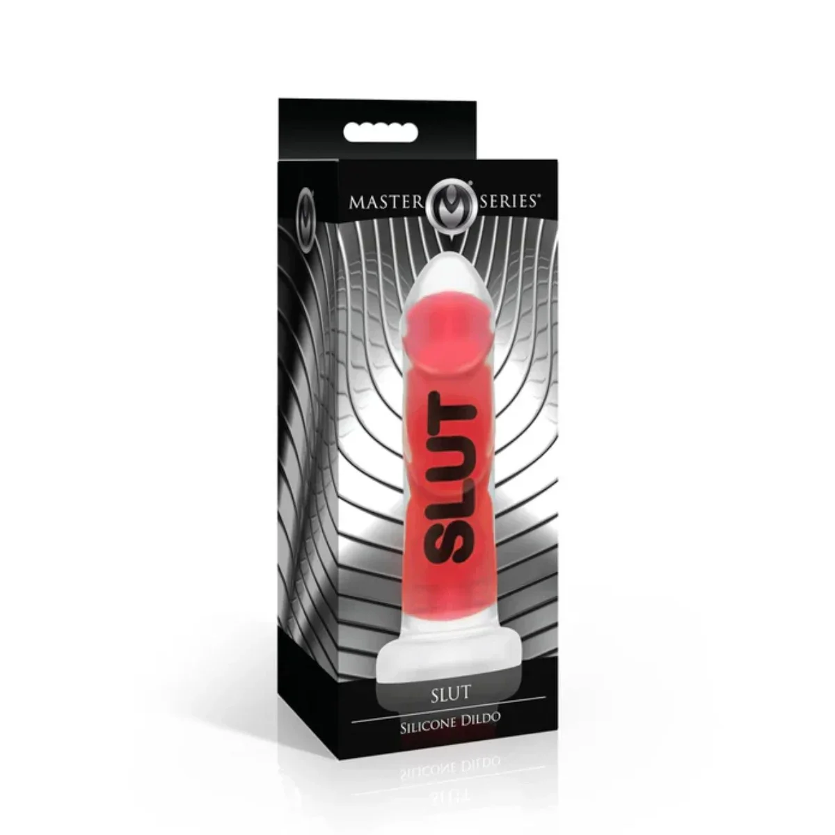 Master Series SLUT Silicone Dildo - Image 2
