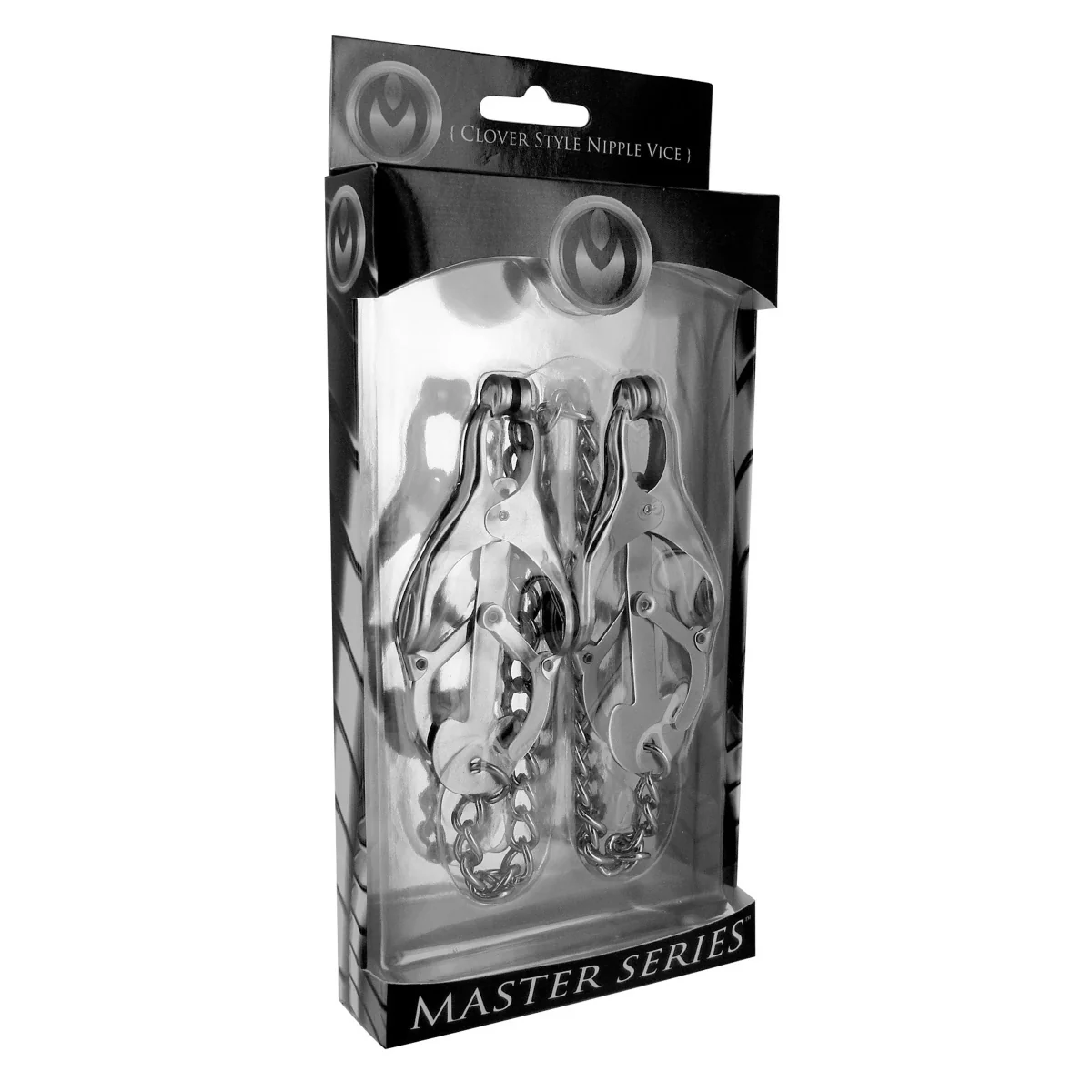 Master Series Sterling Monarch Clover Style Nipple Vice Clamps Silver - Image 2