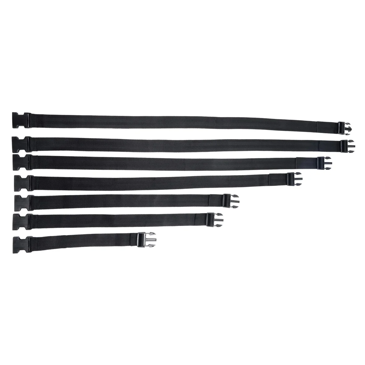 Master Series Subdued Full Body Strap Set Black - Image 3