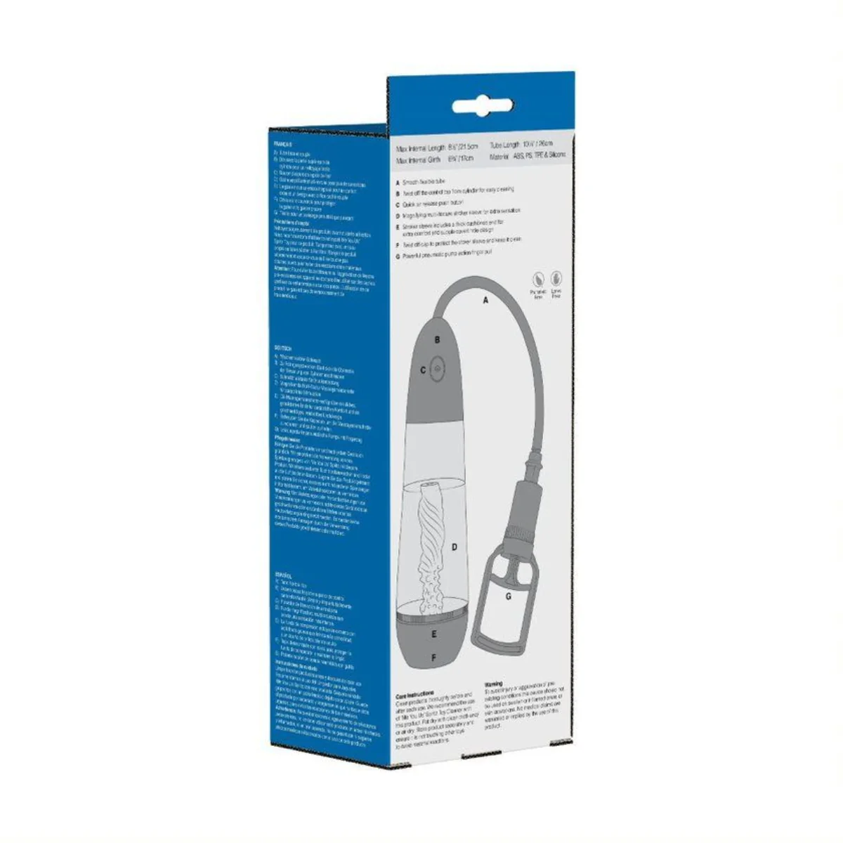 Me You Us Amplify Pump Masturbator Black Clear - Image 3
