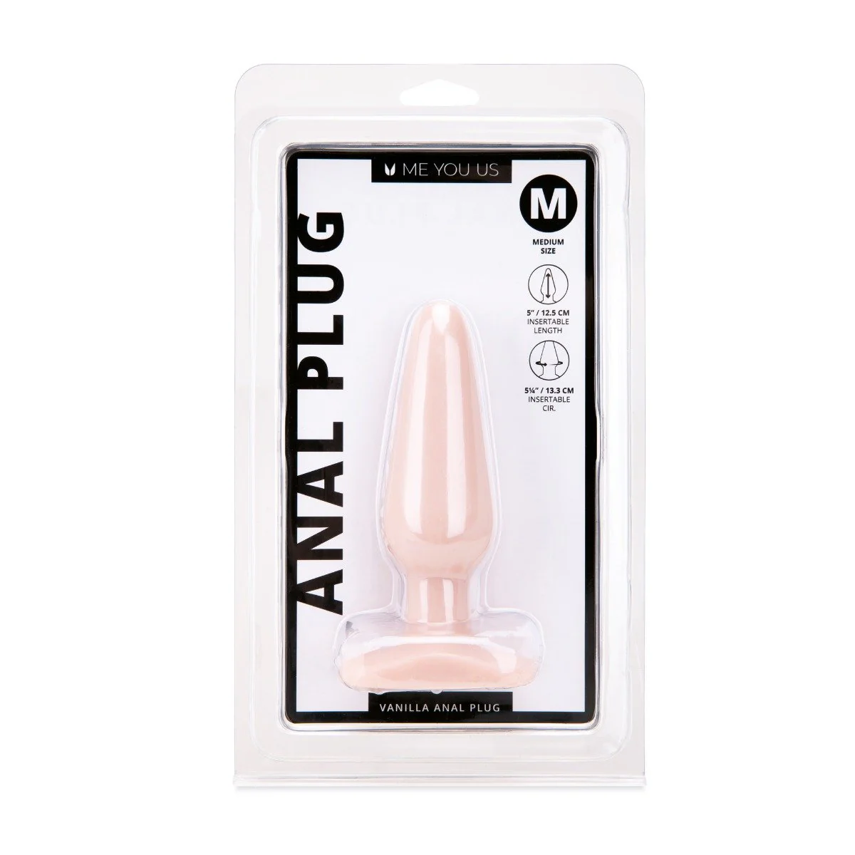 Me You Us Anal Plug Vanilla Medium - Image 2