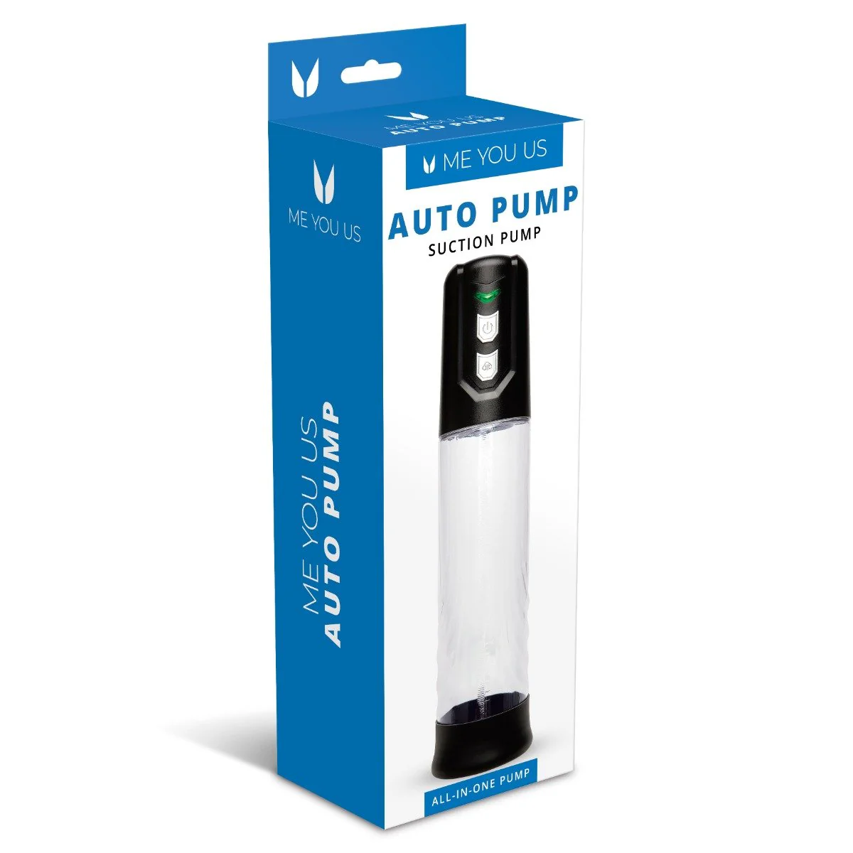Me You Us Auto Suction Penis Pump Clear - Image 2