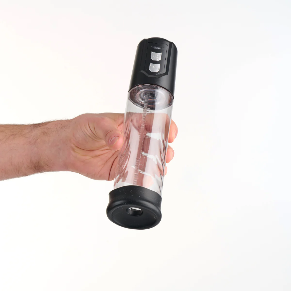 Me You Us Auto Suction Penis Pump Clear - Image 6