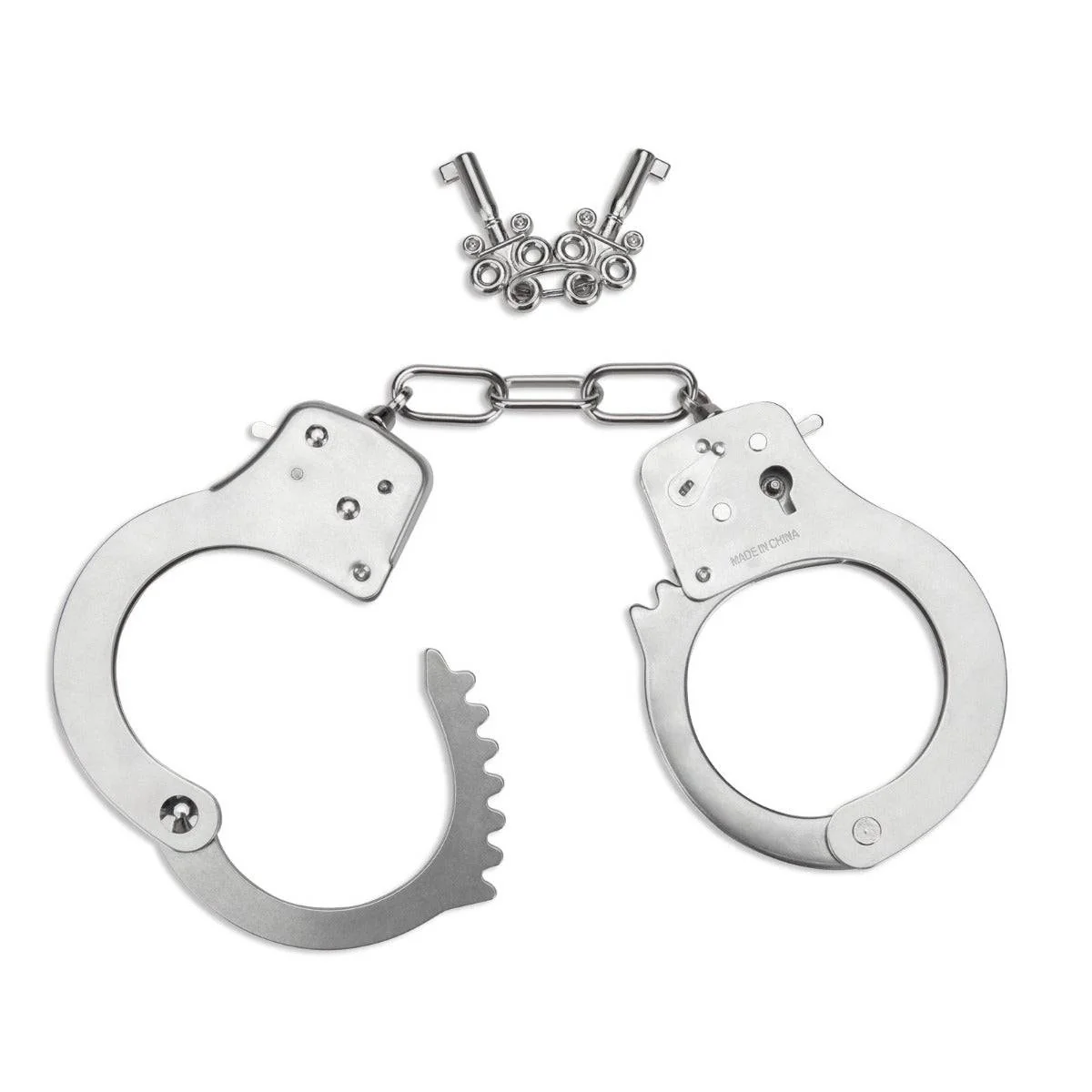 Me You Us Bondage Metal Handcuffs - Image 3