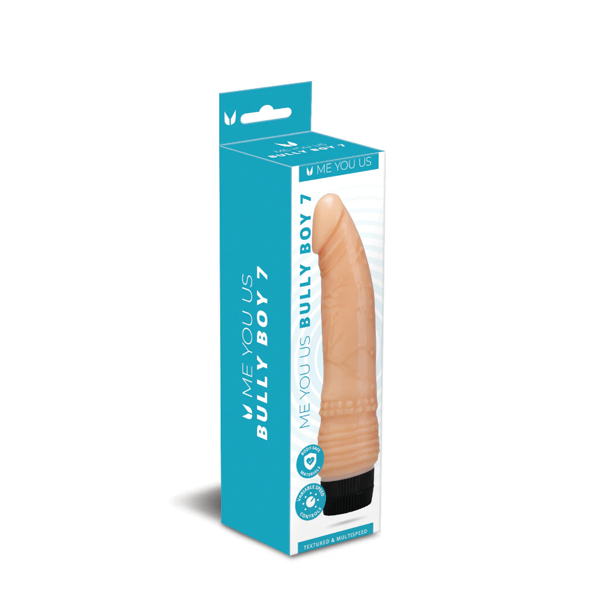 Me You Us Bully Boy 7 Realistic Vibrator Pink - Image 2