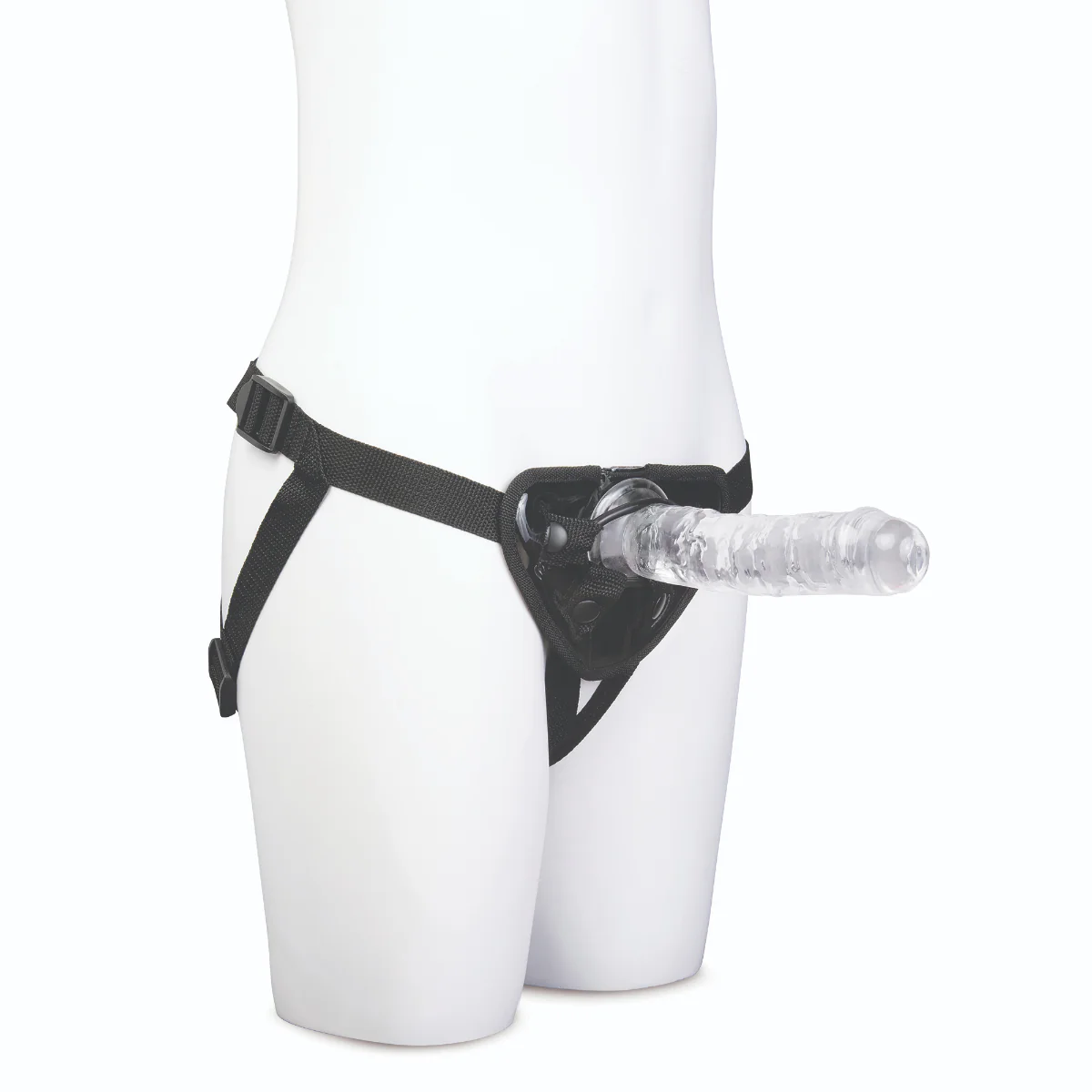 Me You Us Complete Strap On Harness Kit With Dildos Black Clear - Image 4