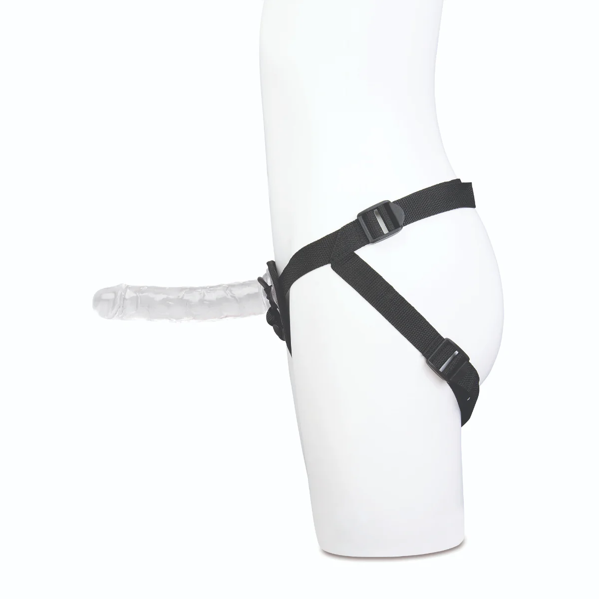 Me You Us Complete Strap On Harness Kit With Dildos Black Clear - Image 7