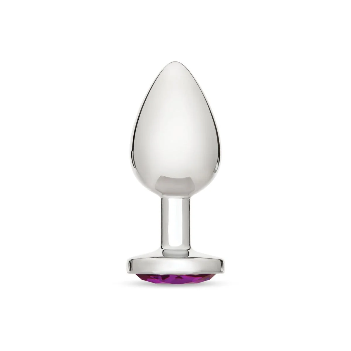 Me You Us Crystal Jewels Metal Butt Plug Purple Large - Image 3