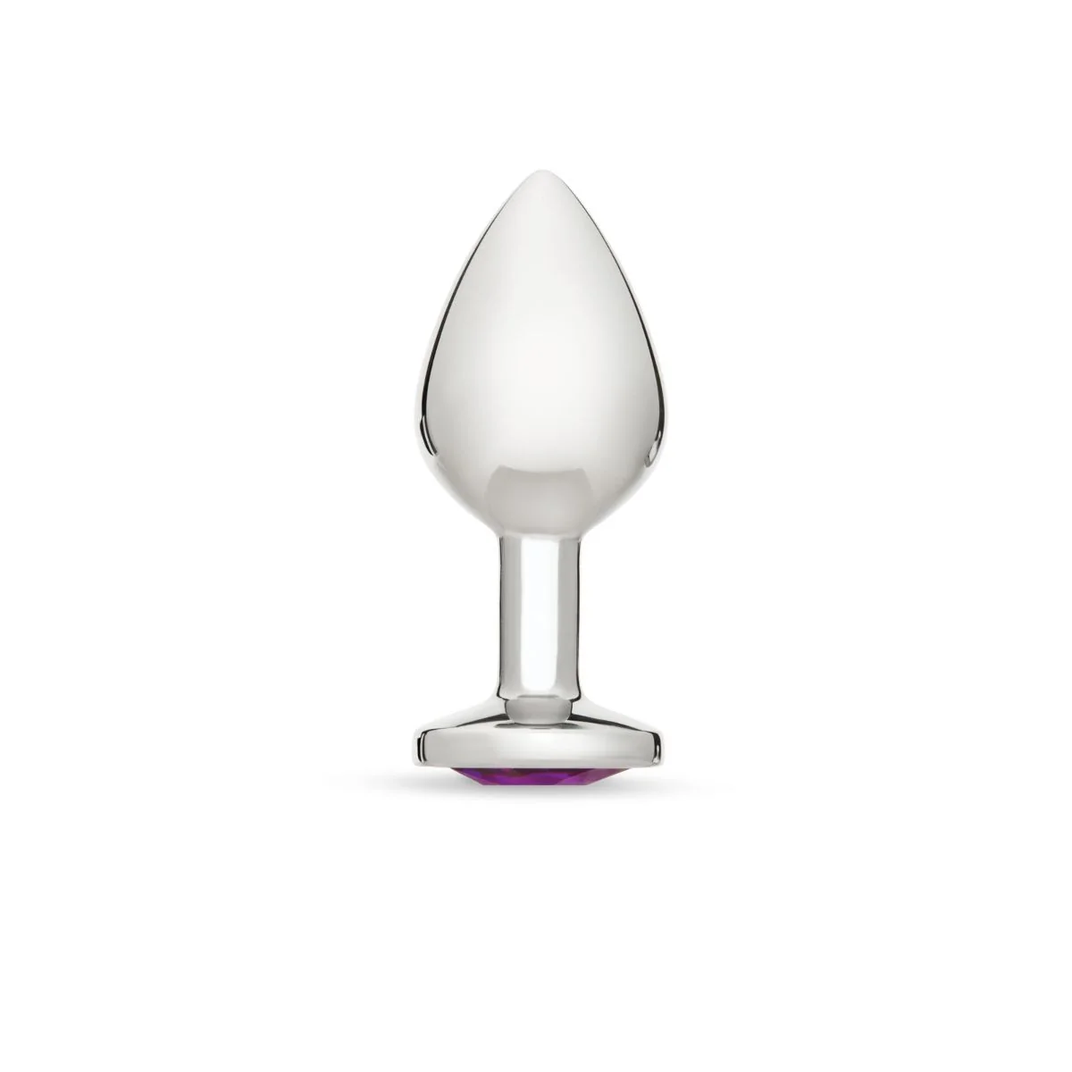 Me You Us Crystal Jewels Metal Butt Plug Purple Medium - Image 3
