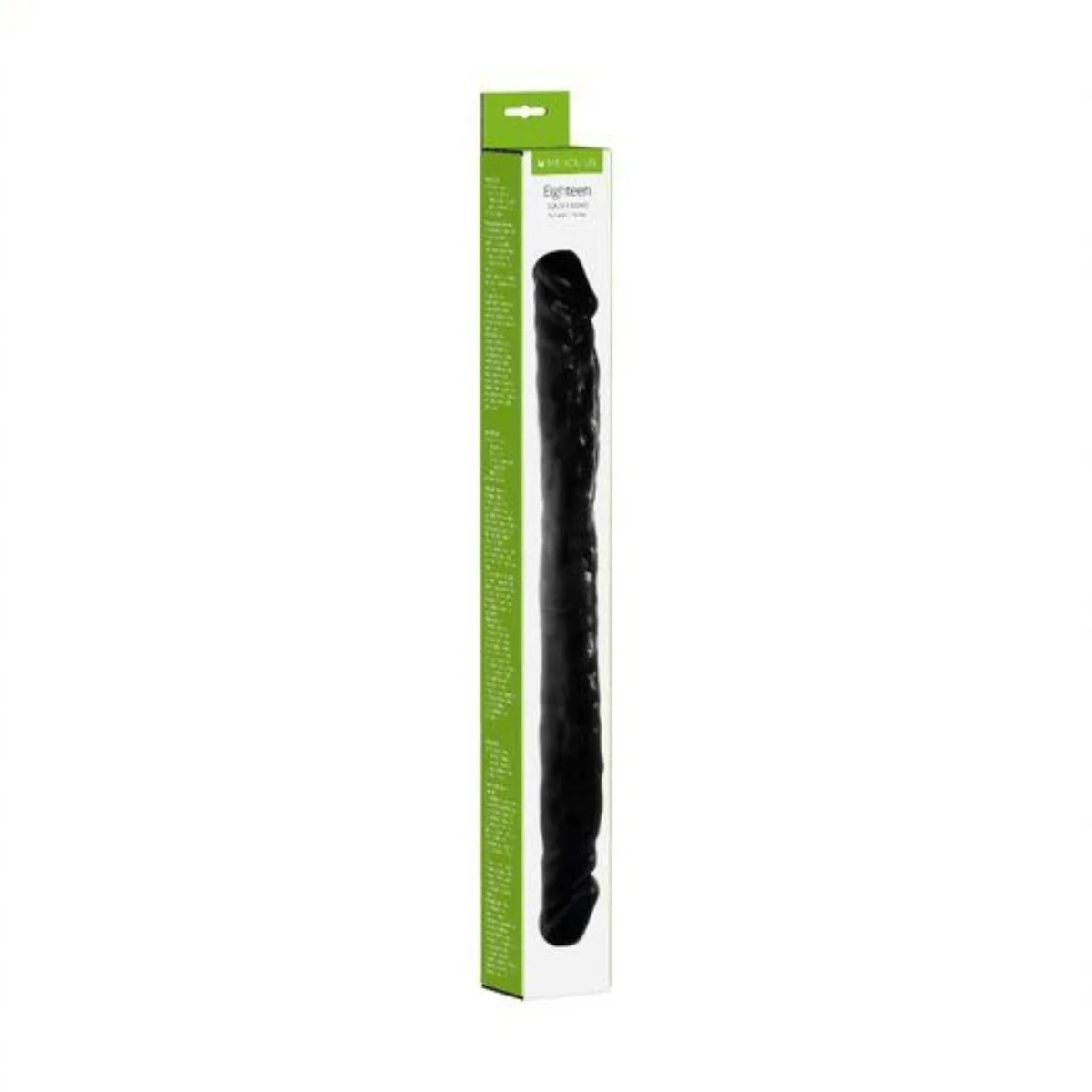 Me You Us Eighteen Double Ended Dildo Black 18 Inch - Image 2