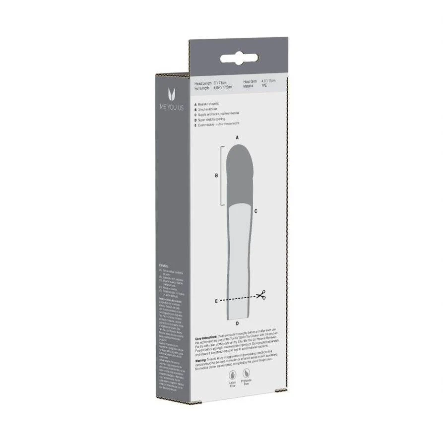 Me You Us Elongate 3 Penis Sleeve 3 Inch - Image 4