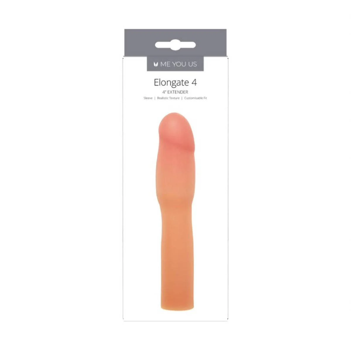 Me You Us Elongate 4 Penis Sleeve 4 Inch - Image 3