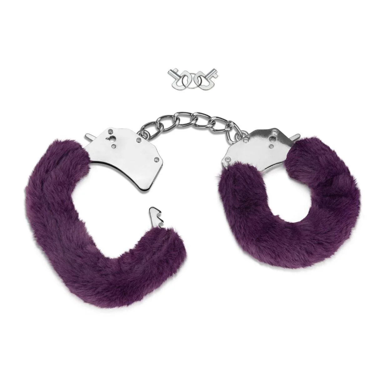 Me You Us Furry Handcuffs Purple - Image 4