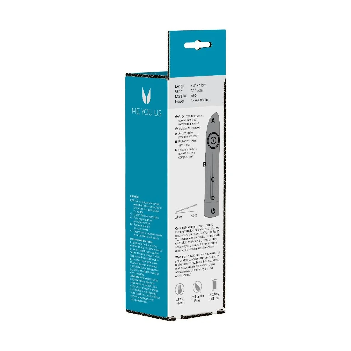 Me You Us Lady Lust Mini Vibrator Ivory - Image 3