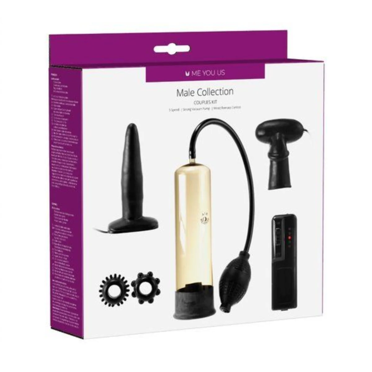 Me You Us Male Collection Couples Sex Toy Kit - Image 2
