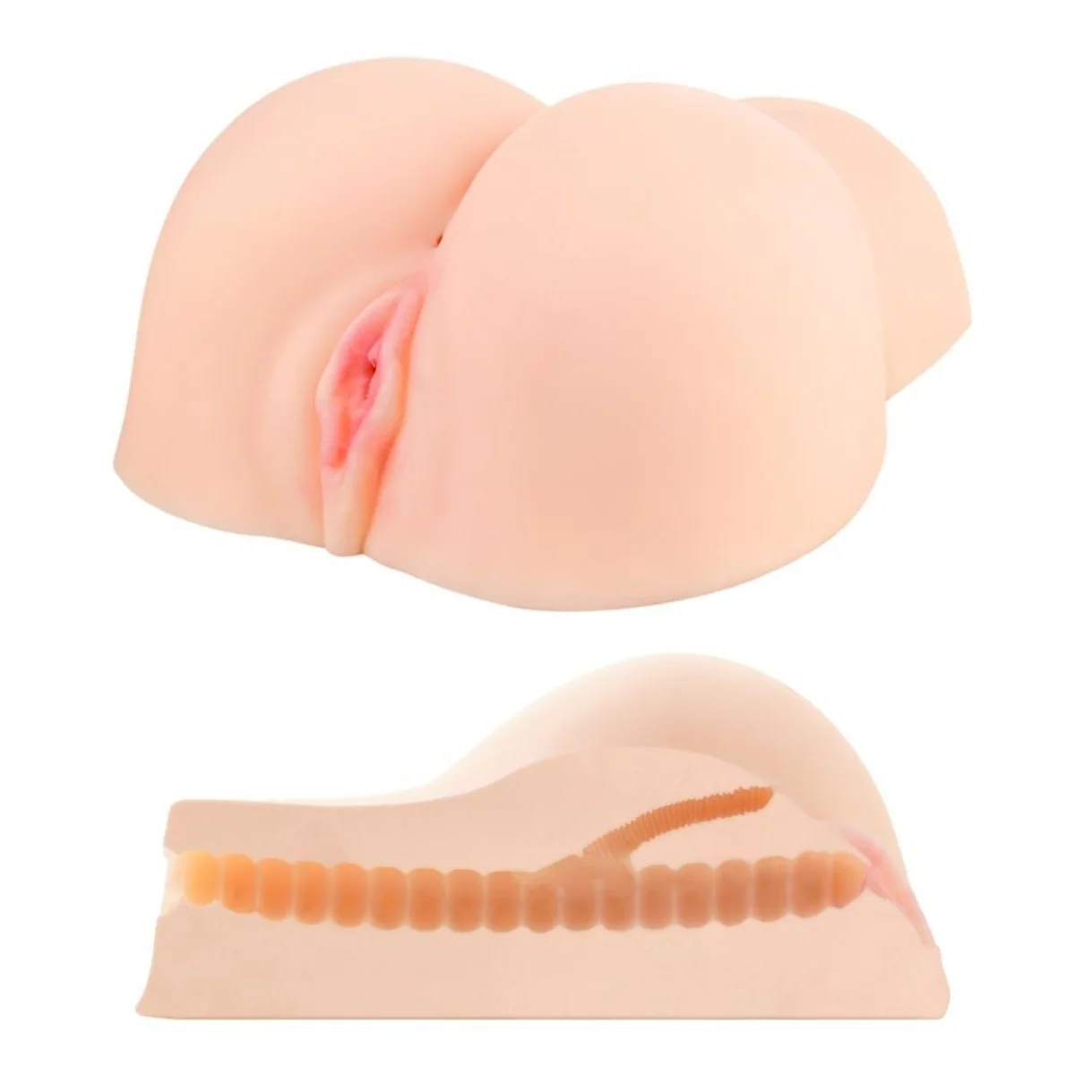 Me You Us Miss Nikita Premium Vibrating Realistic Masturbator Pink - Image 9