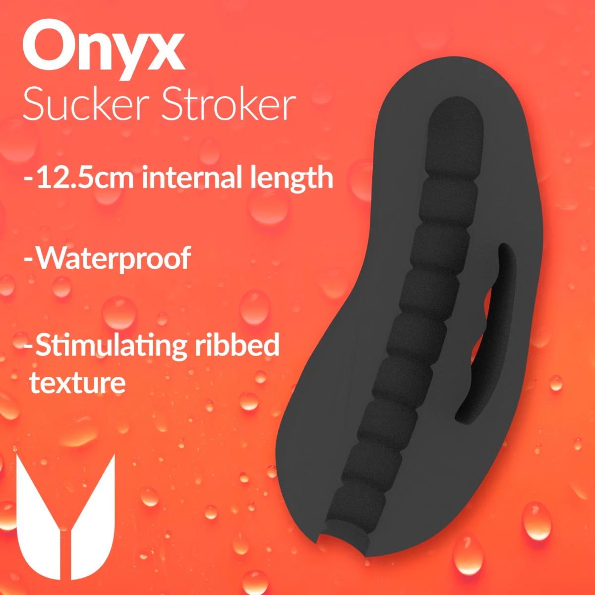 Me You Us Onyx Sucker Stroker Masturbator Black - Image 3