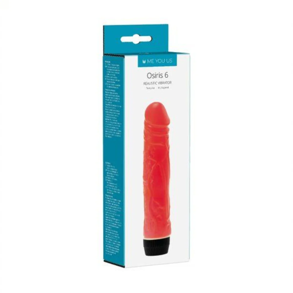 Me You Us Osiris 6 Realistic Vibrator Red - Image 2