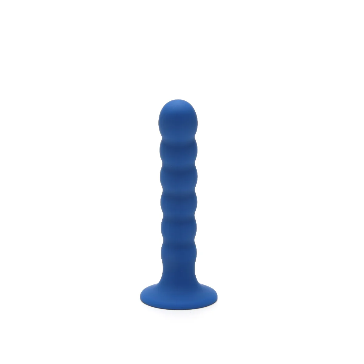 Me You Us Ripple G-Spot Dildo Blue 5.5 Inch - Image 3