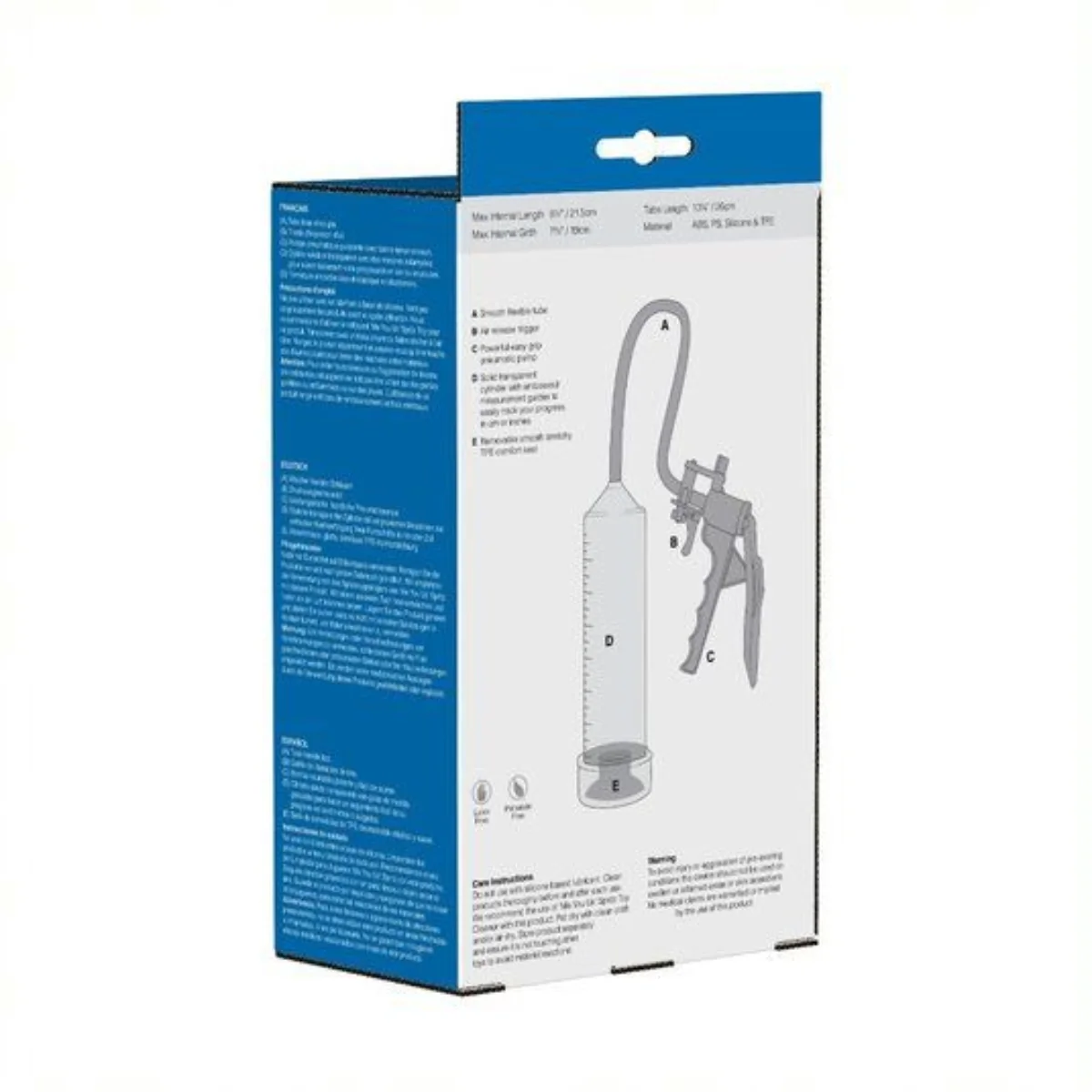 Me You Us Trigger Suction Penis Pump Black Clear - Image 3