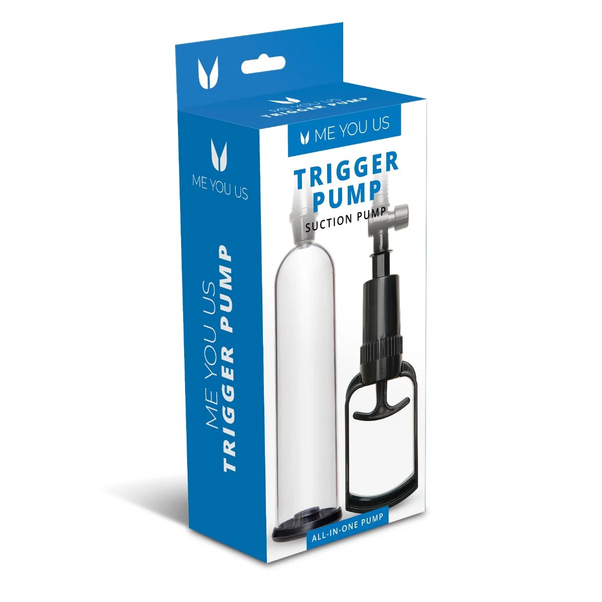 Me You Us Trigger Suction Penis Pump Clear - Image 2