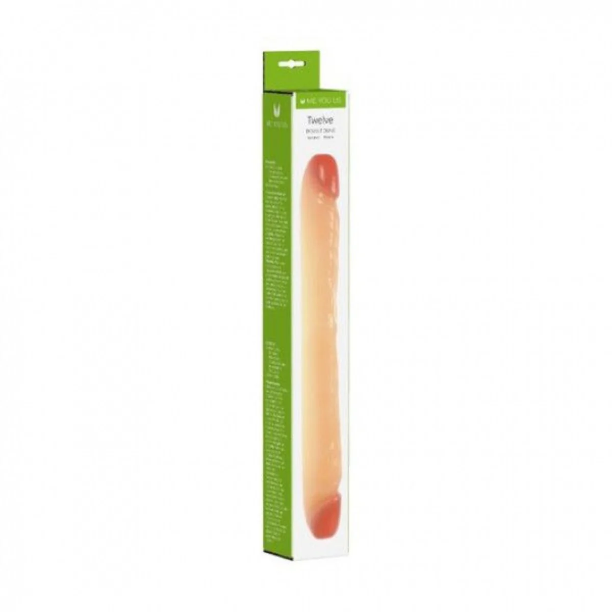Me You Us Twelve Double Ended Dildo Pink 12 Inch - Image 2