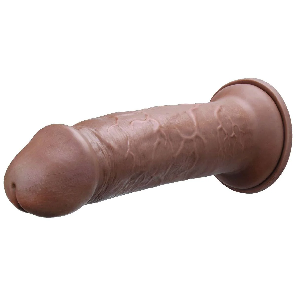 Me You Us Ultra Cock Caramel Realistic Dildo 12 Inch - Image 3