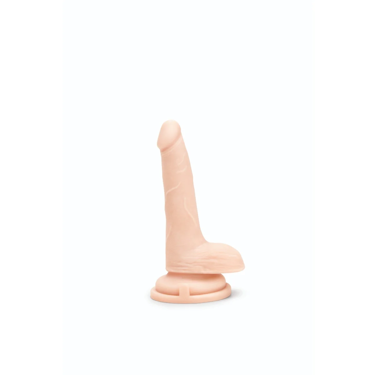 Me You Us Ultra Cock Dual Density Dildo With Balls Pink 6 Inch - Image 4