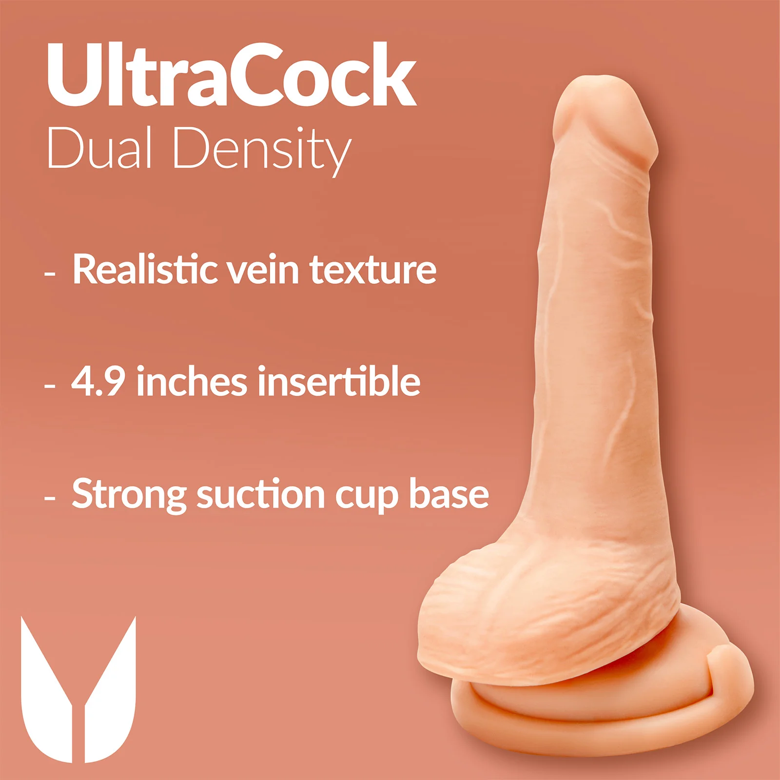 Me You Us Ultra Cock Dual Density Dildo With Balls Pink 6 Inch - Image 7