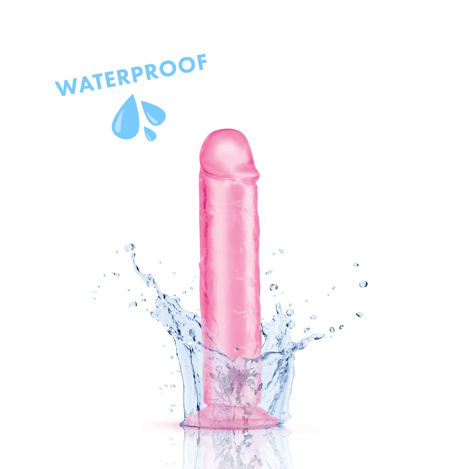 Me You Us Ultra Cock Jelly Dong Pink 6 Inch - Image 7