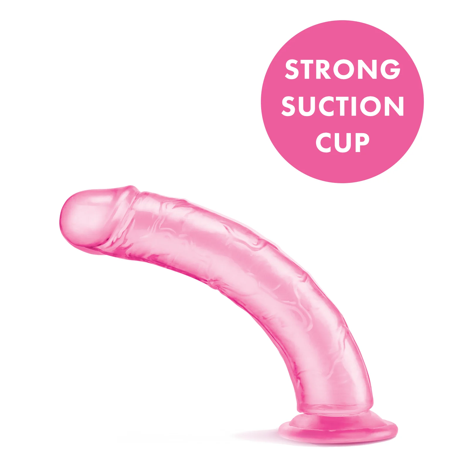 Me You Us Ultra Cock Jelly Dong Pink 7.5 Inch - Image 5