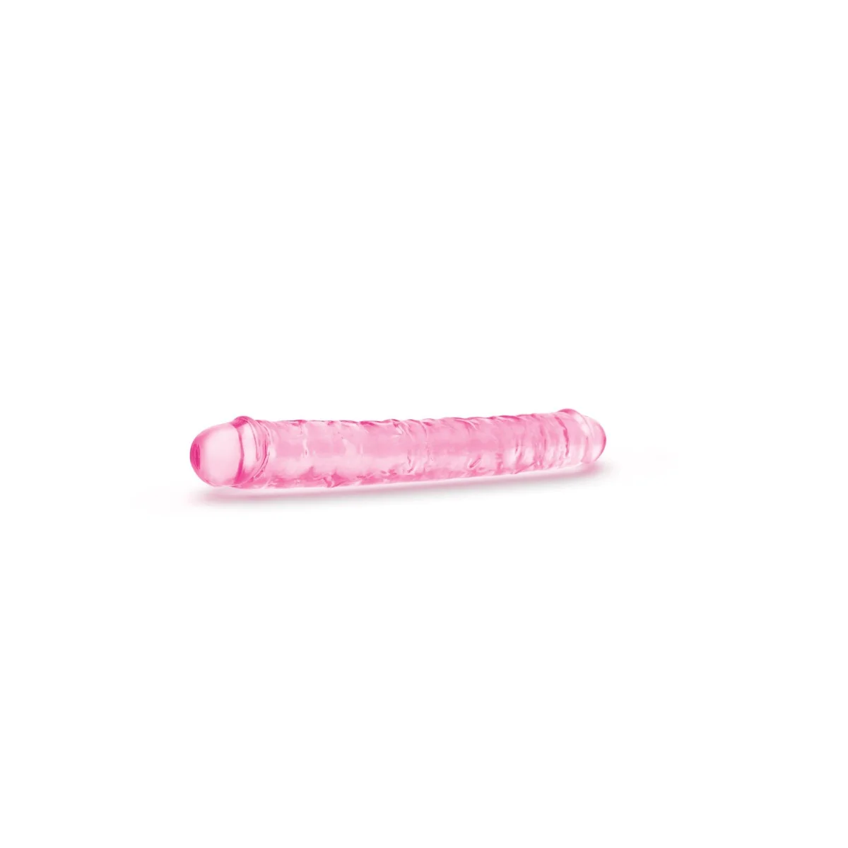 Me You Us Ultra Cock Jelly Double Ended Dildo Pink 12 Inch - Image 3