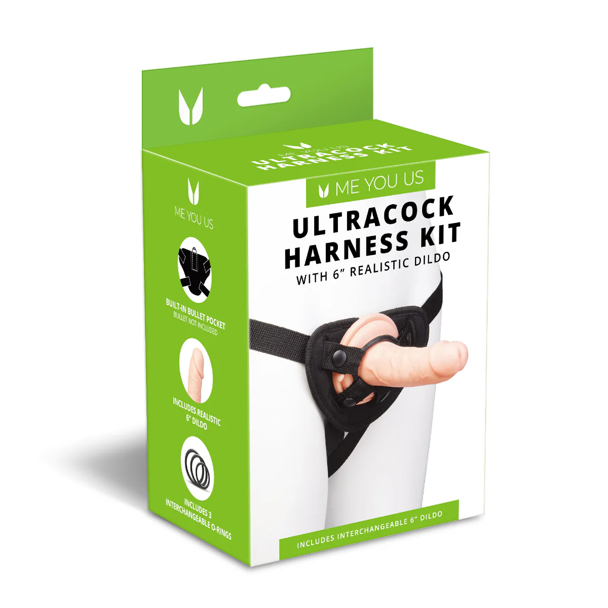 Me You Us Ultracock Strap On Harness Kit Black - Image 2