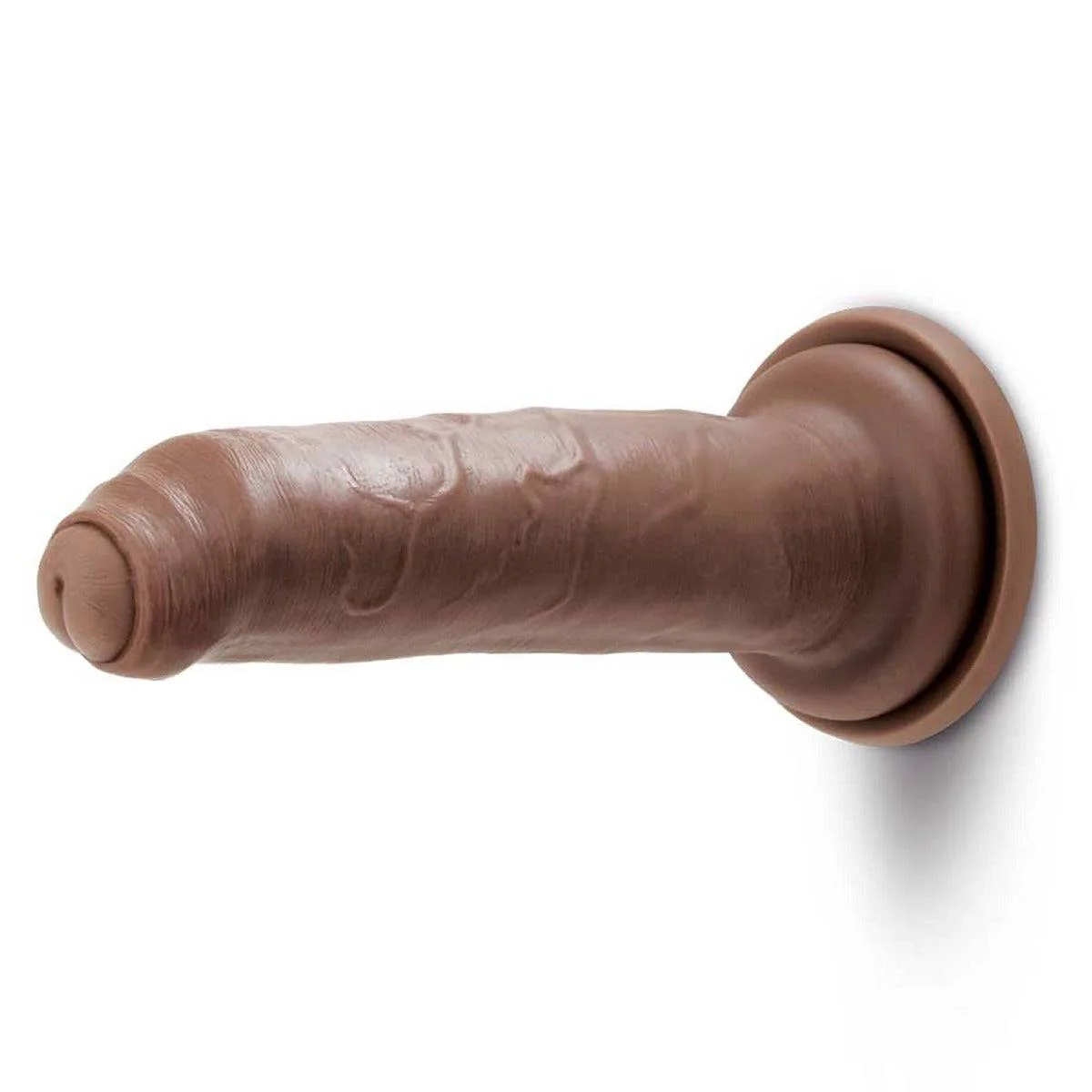 Me You Us Uncut Ultra Cock Caramel Realistic Dildo 7 Inch - Image 3