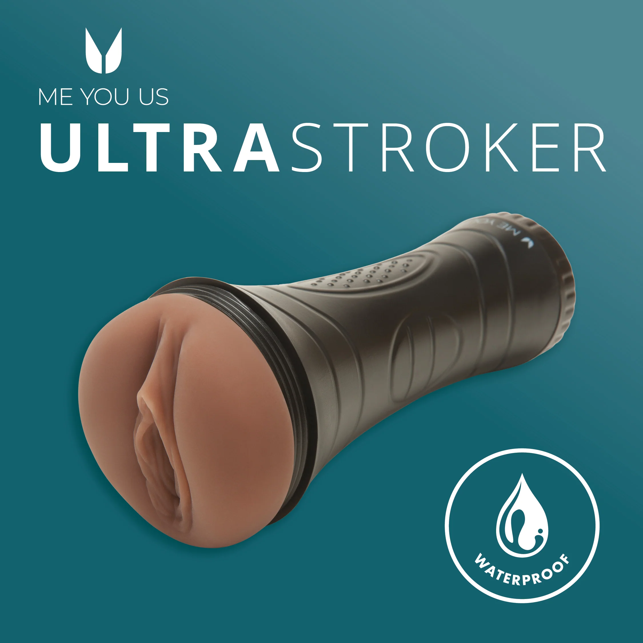 Me You Us Vagina Stroker 1 Caramel - Image 6
