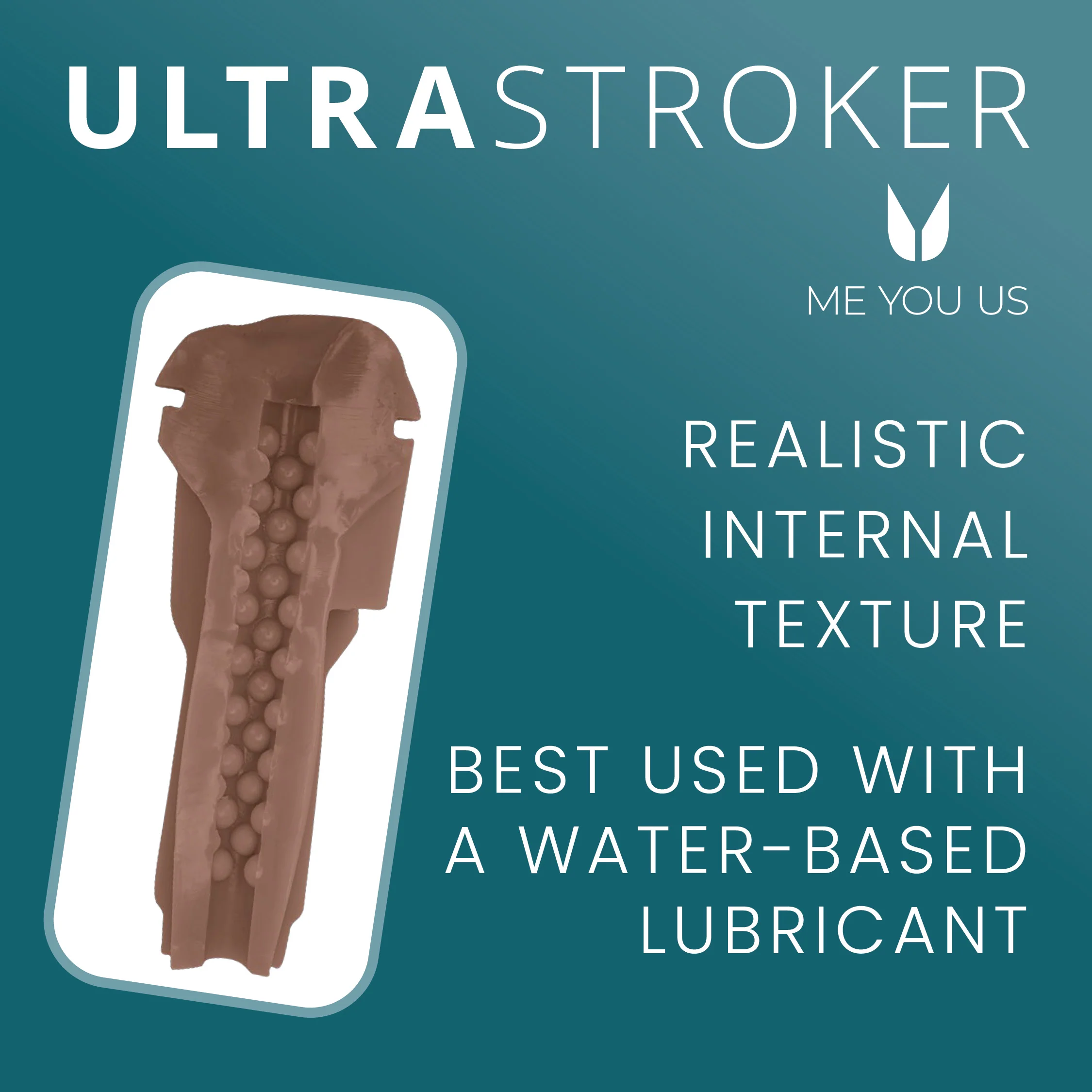 Me You Us Vagina Stroker 1 Caramel - Image 8