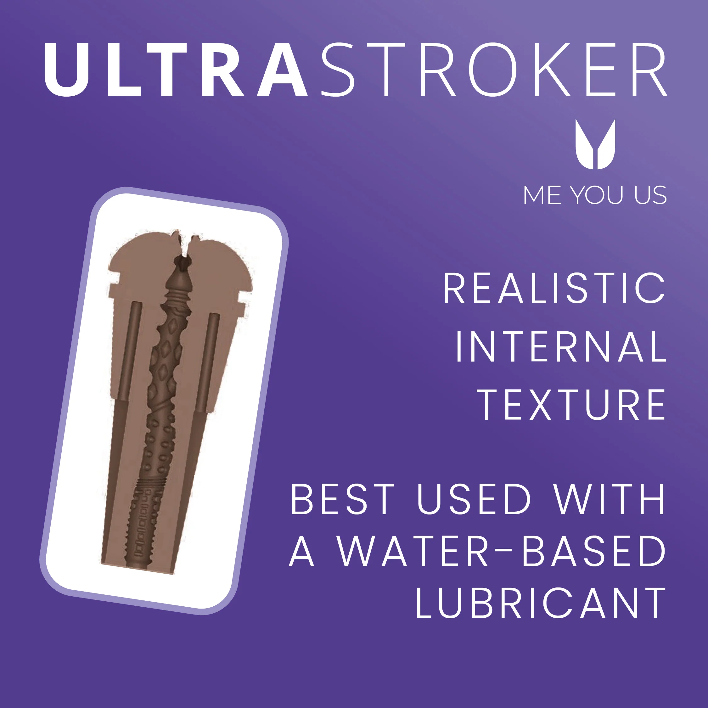 Me You Us Vagina Stroker 2 Caramel - Image 8