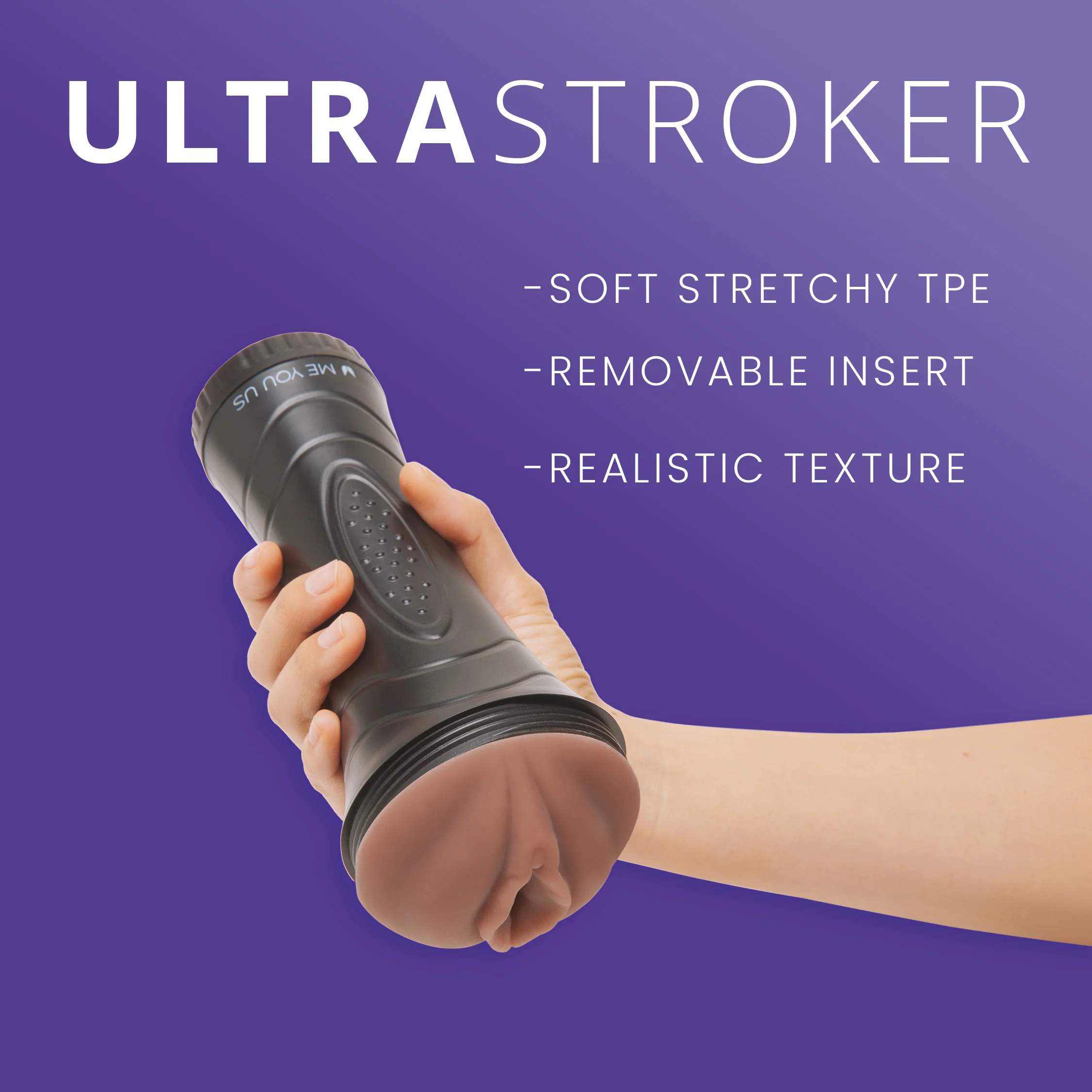 Me You Us Vagina Stroker 2 Caramel - Image 9