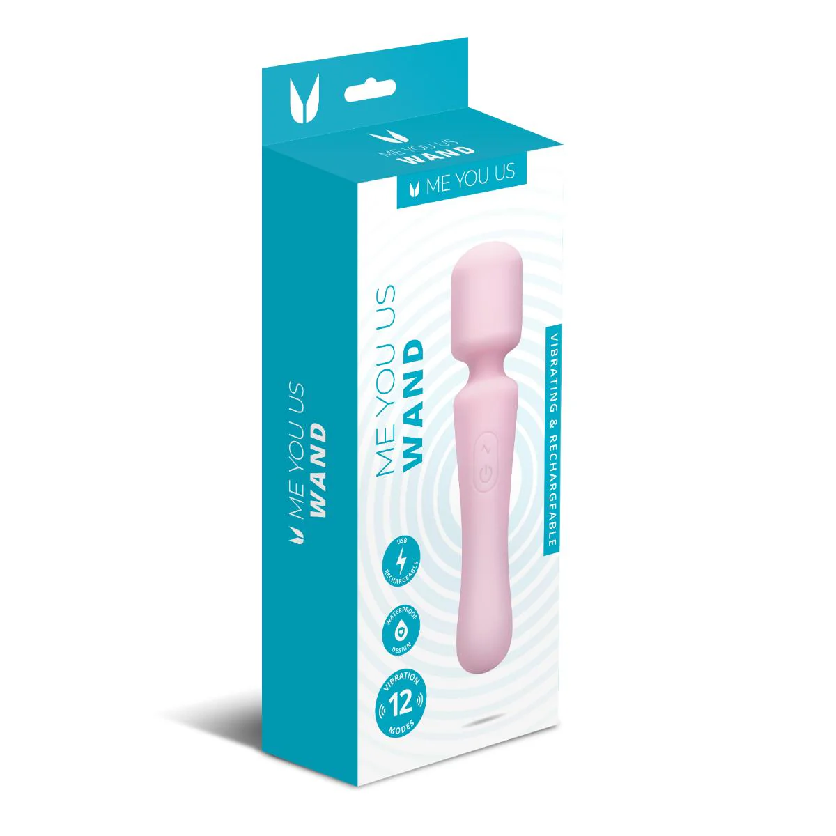 Me You Us Wand Vibrator Pink - Image 2