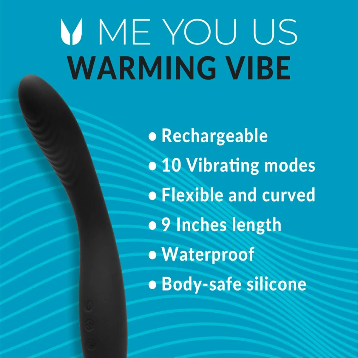 Me You Us Warming Vibrator Black - Image 5