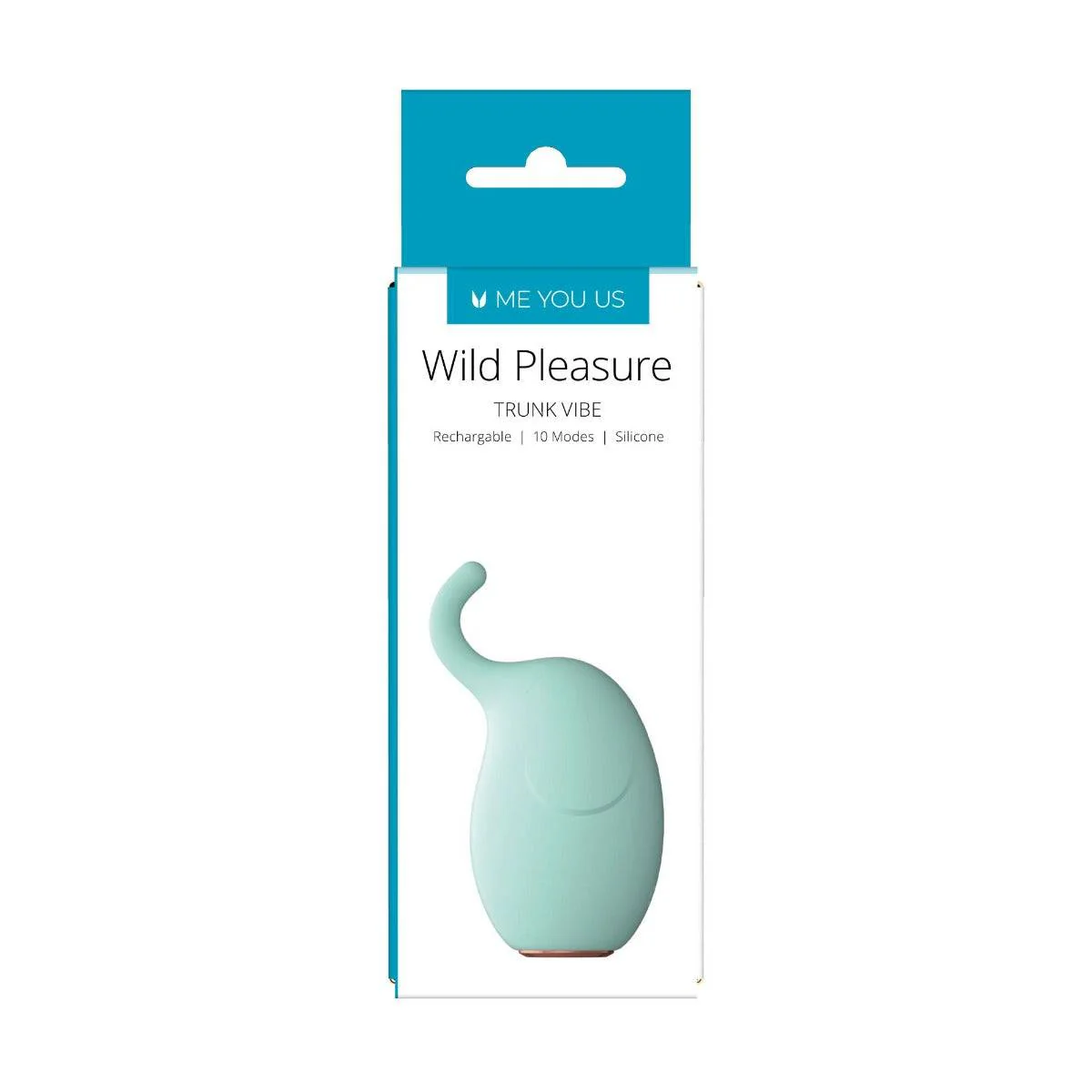 Me You Us Wild Pleasure Trunk Vibrator Turquoise - Image 3