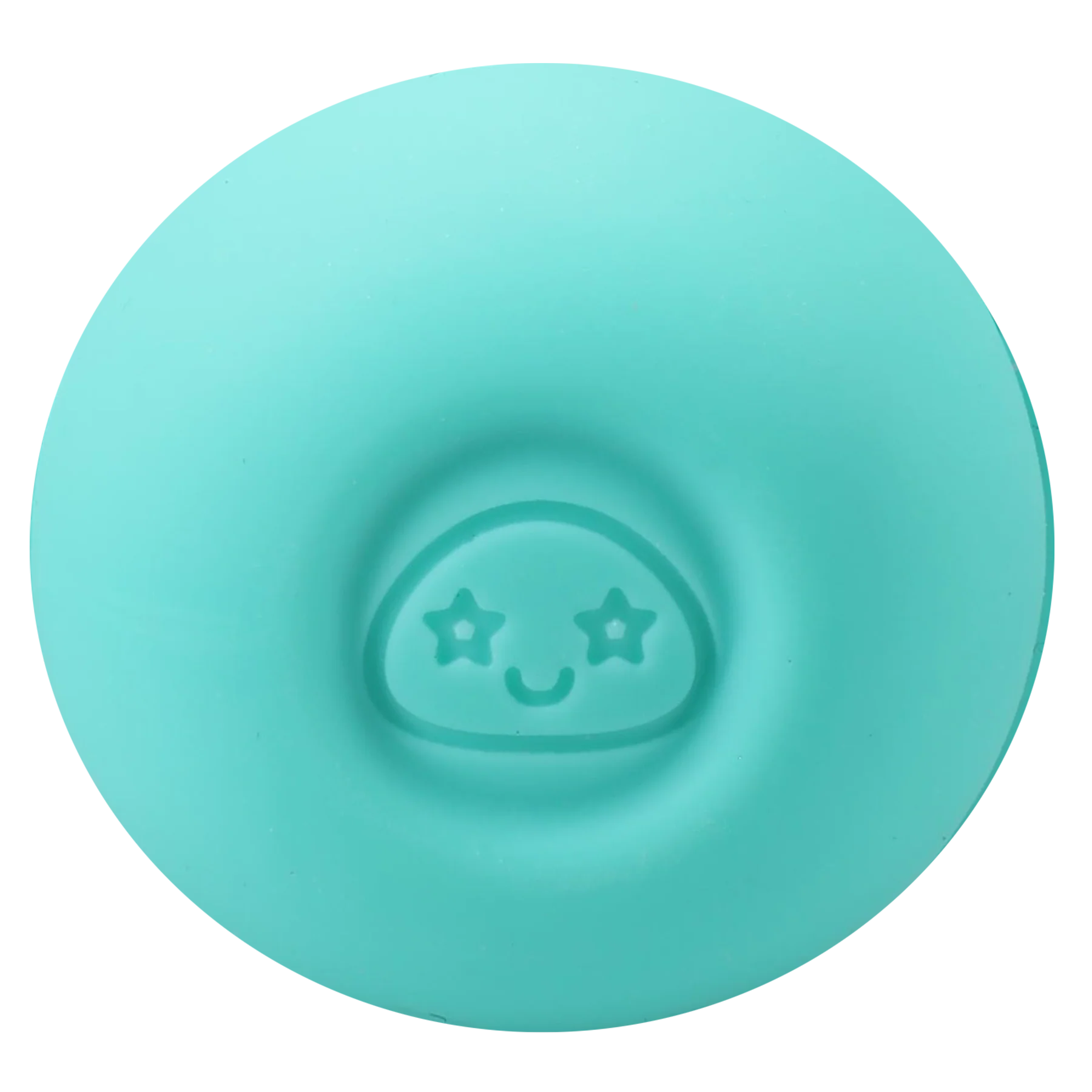 Mochi Mushroom Rechargeable Silicone Vibrator Teal - Image 4