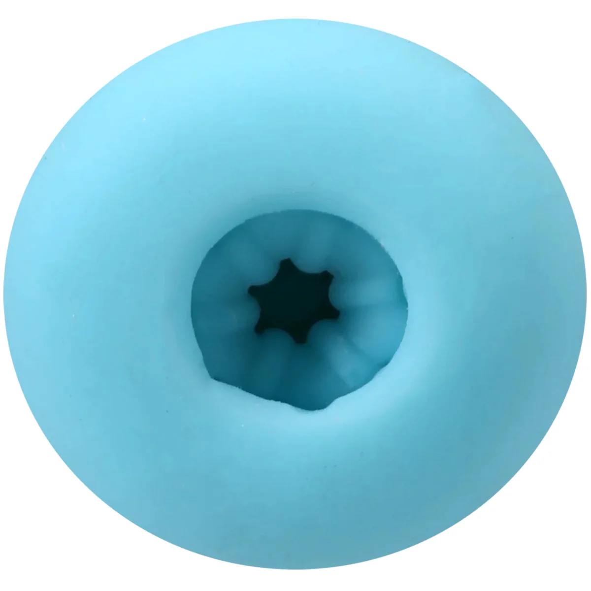 Mochi Ultraskyn Mini Stroker Masturbator Blue - Image 4