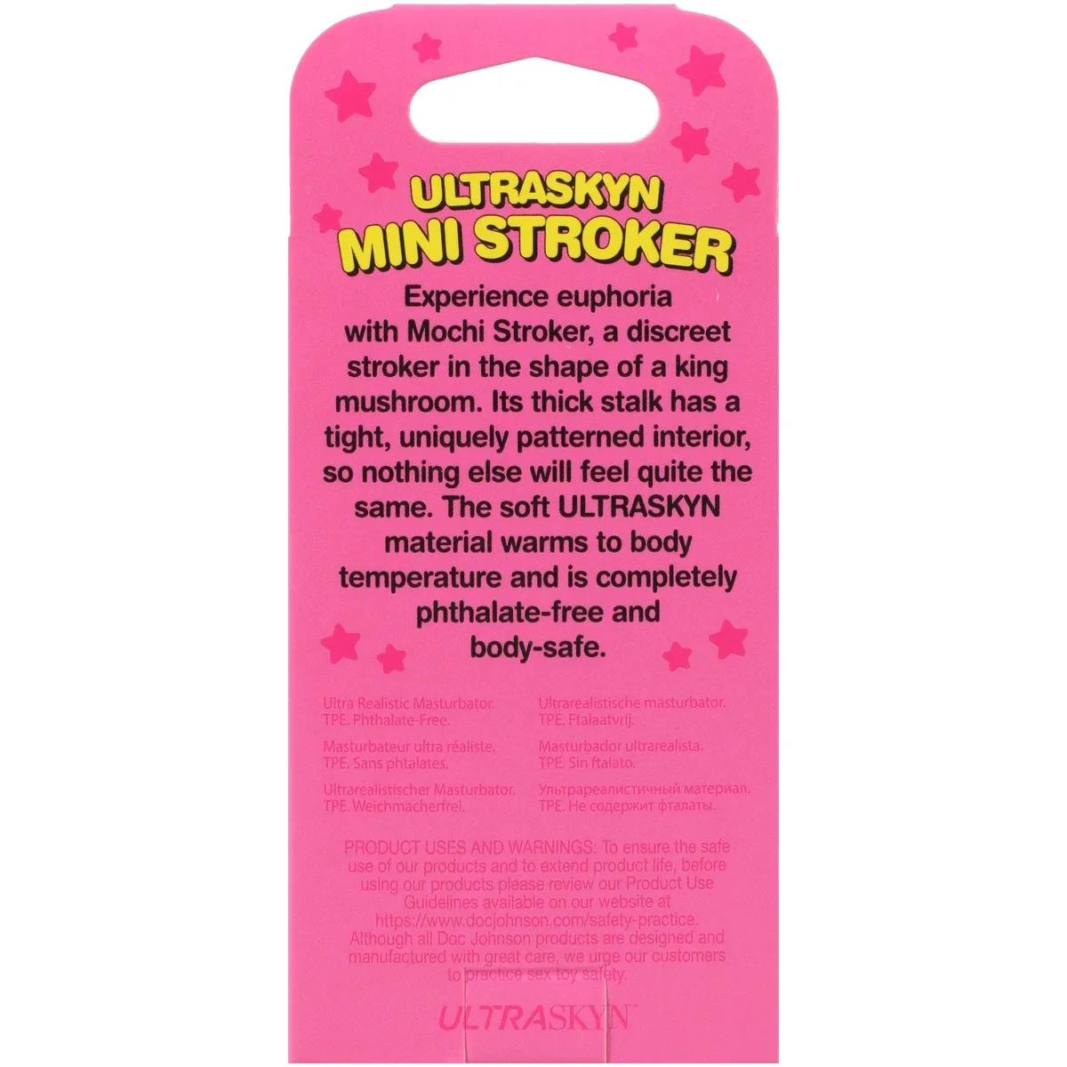 Mochi Ultraskyn Mini Stroker Masturbator Blue - Image 5