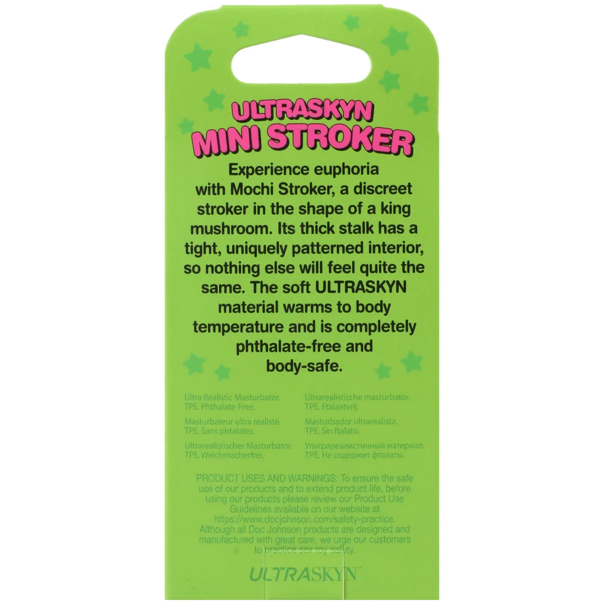 Mochi Ultraskyn Mini Stroker Masturbator Yellow - Image 5
