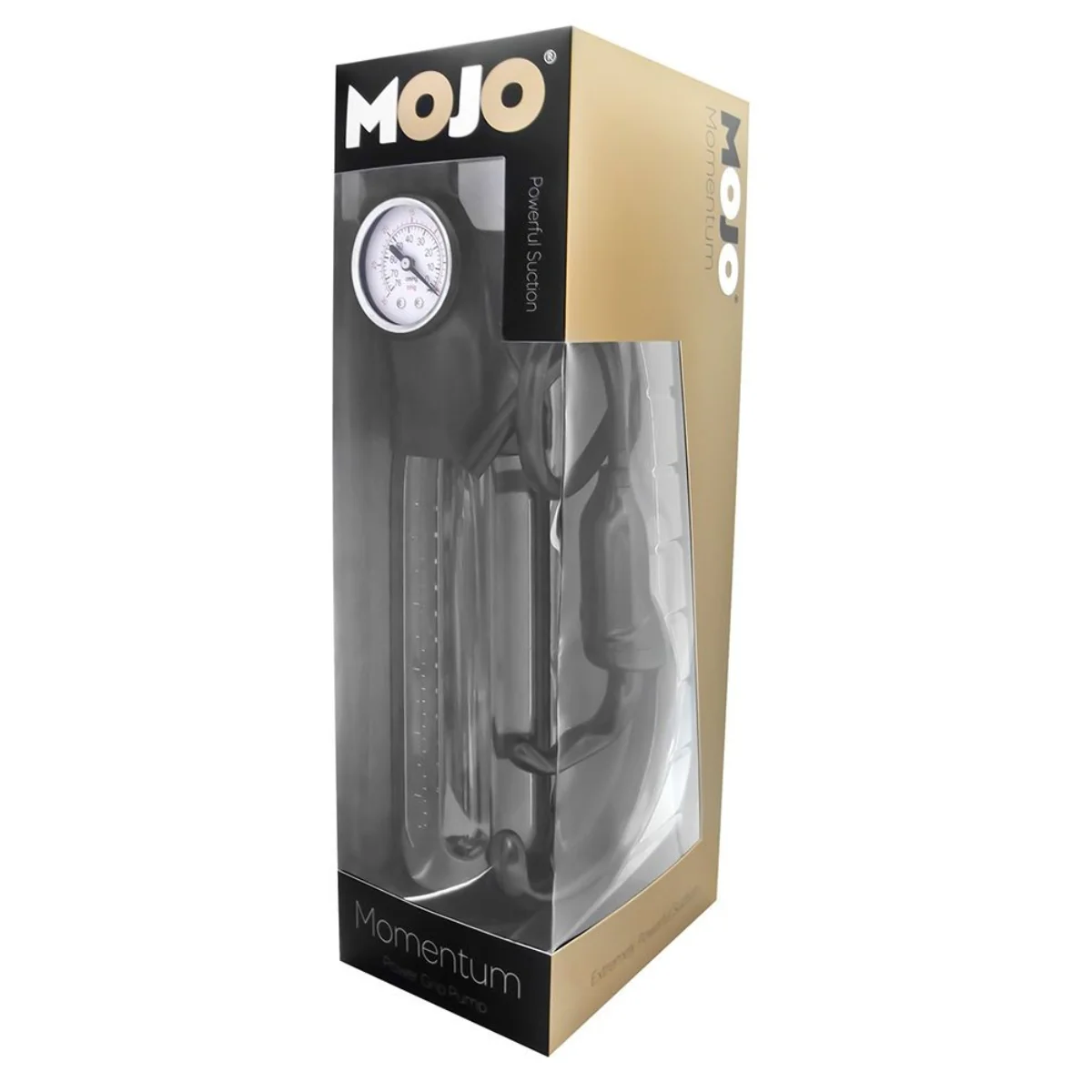 Mojo Momentum Power Grip Penis Pump Black - Image 2