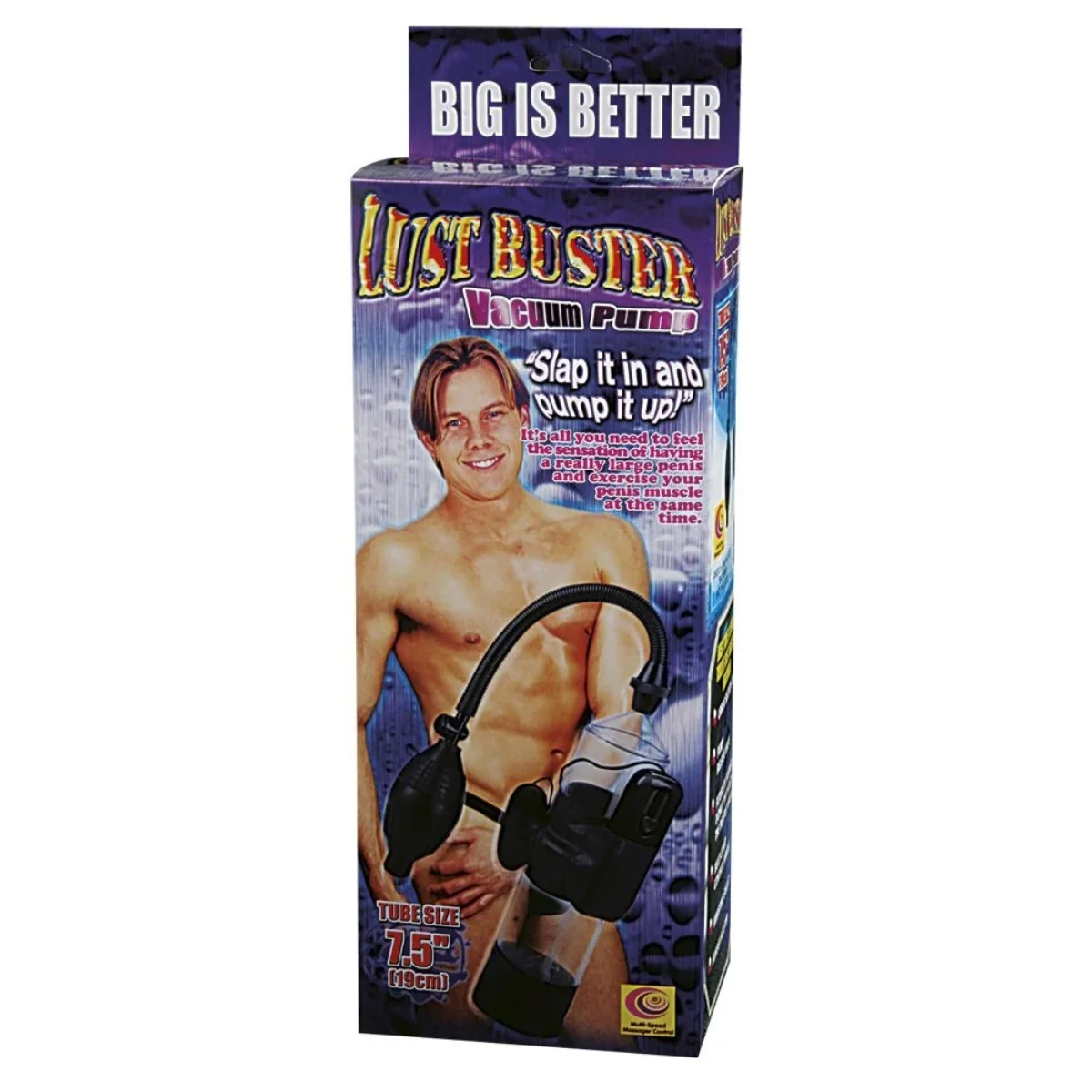Nanma Lust Buster Vacuum Vibrating Penis Pump Black - Image 2