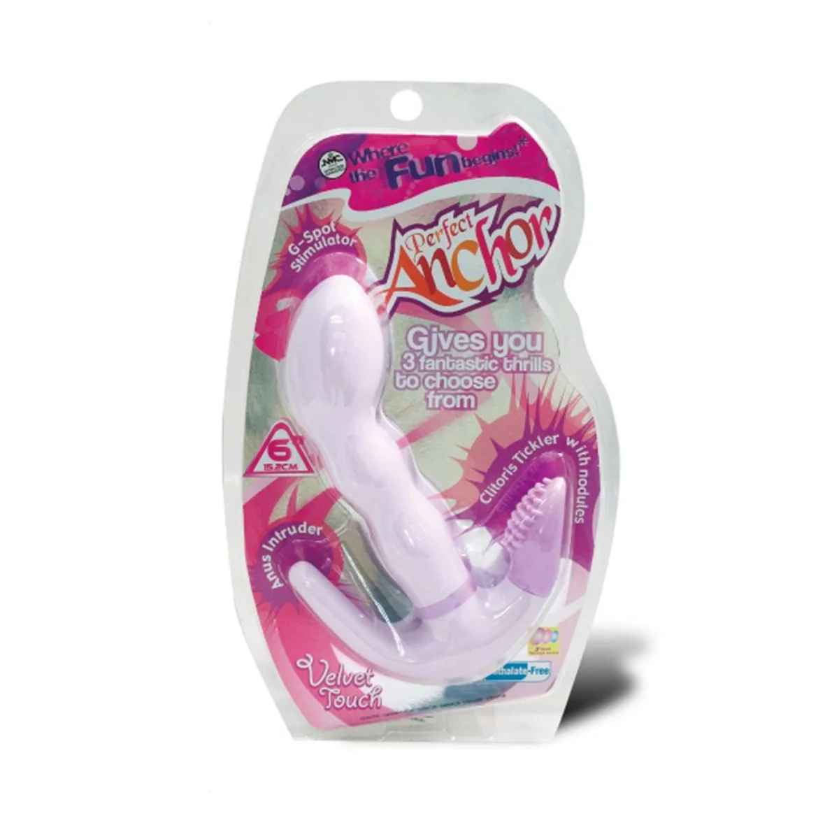 Nanma Perfect Anchor Vibrator Purple - Image 2