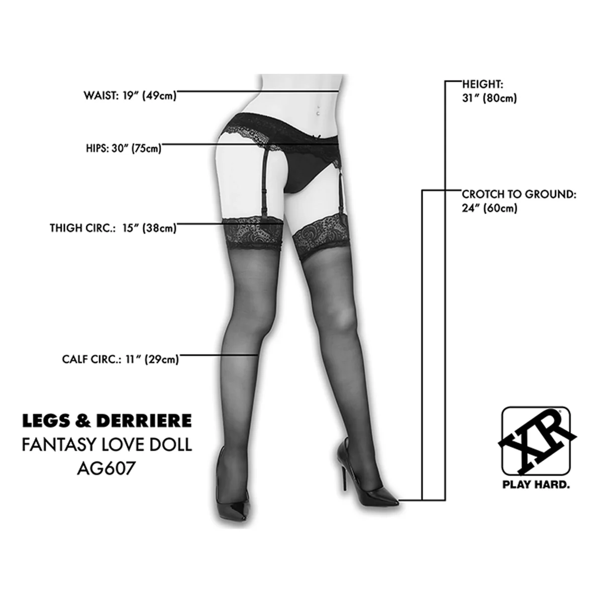 NextGen Dolls Waist Down Fantasy Sex Doll - Image 5